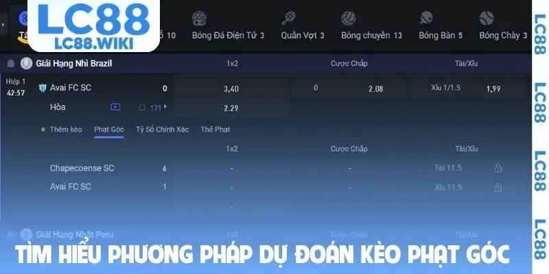Tìm hiểu phương pháp dự đoán kèo phạt góc